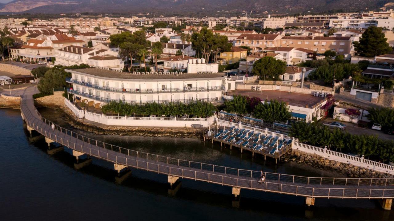 Hotel Restaurant Juanito Platja Sant Carles De La Rapita Luaran gambar