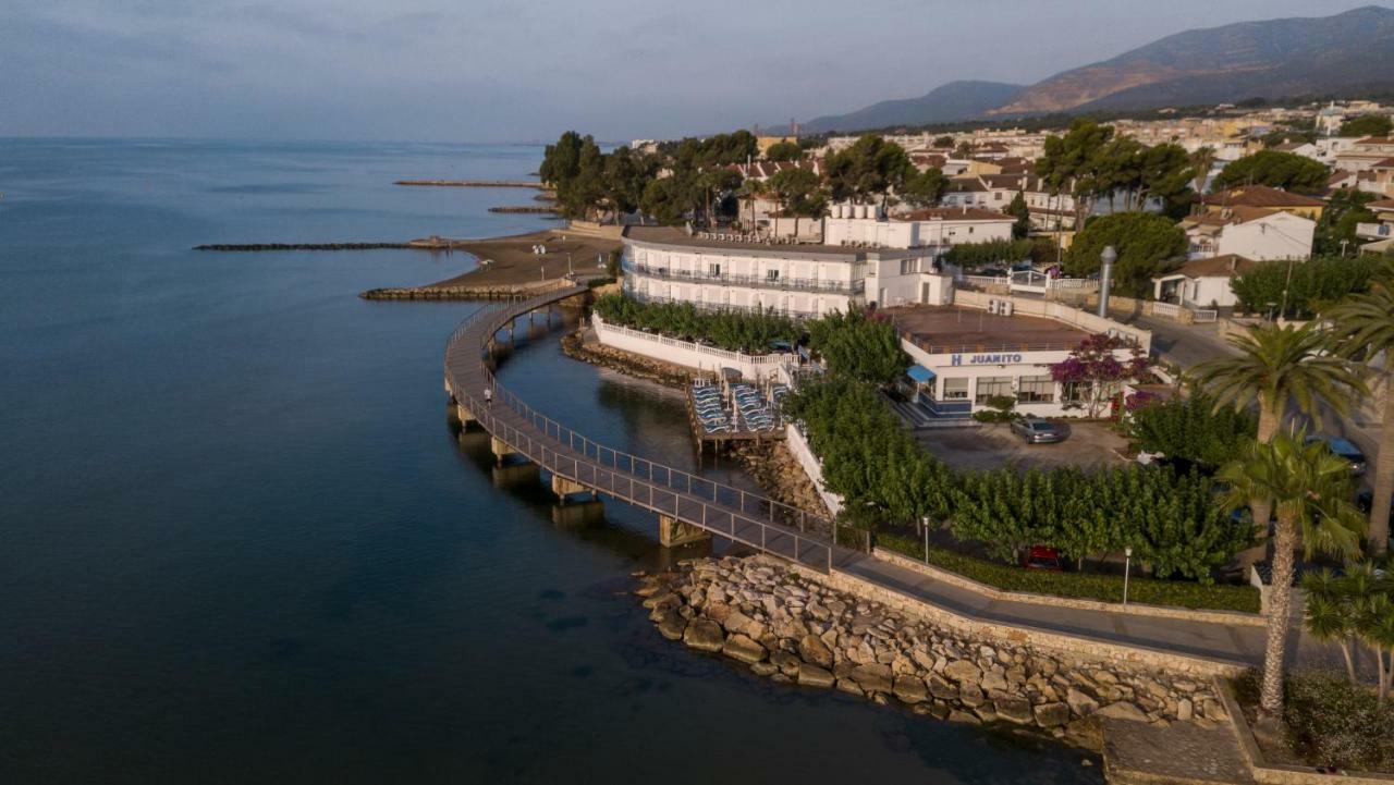 Hotel Restaurant Juanito Platja Sant Carles De La Rapita Luaran gambar